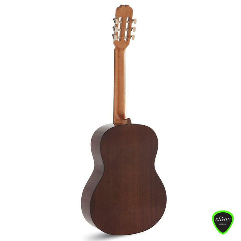 Admira Sara Electro Spanish Guitar Back View 1