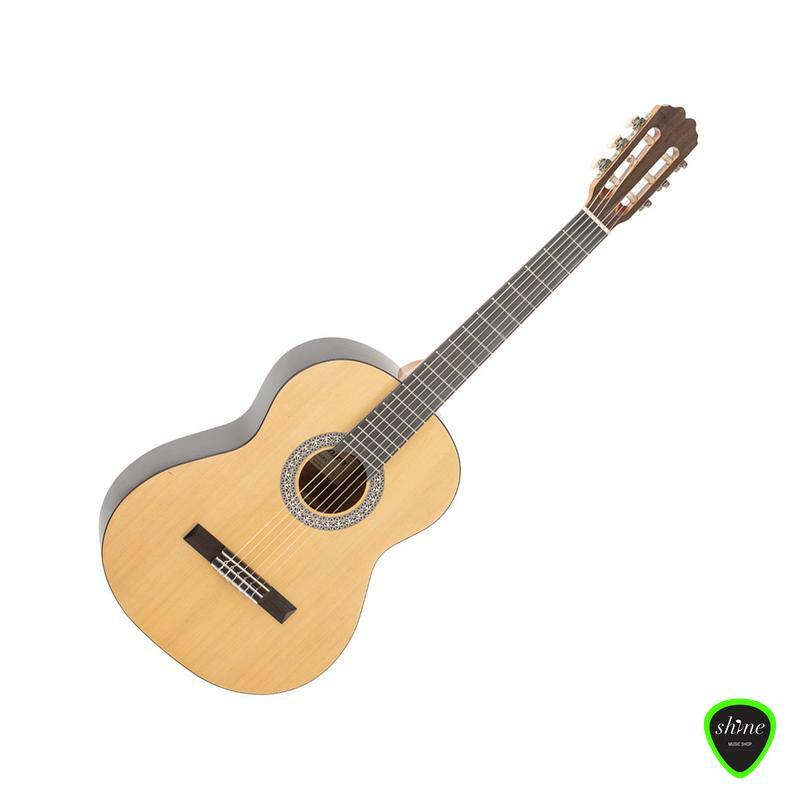 Admira Sara Electro Spanish Guitar Side Left View 1