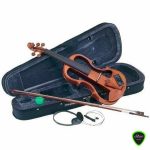 Carlo Giordiano Electric Violin 4 4 Cv201e Front View 1 1758283491662