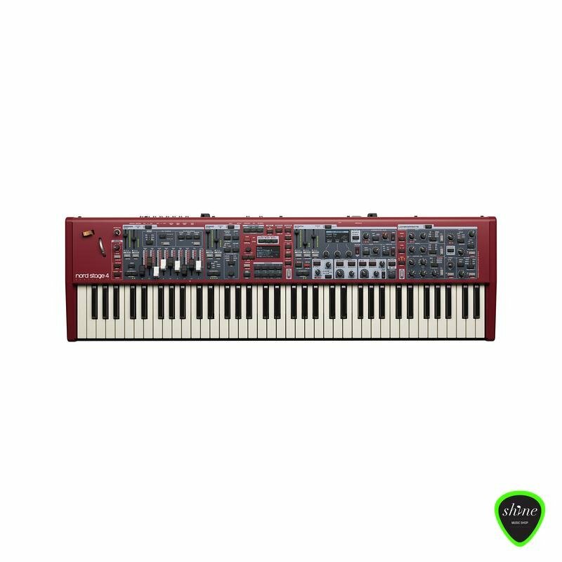 Clavia Nord Stage 4 88 Keyboard Front View 1 1758311061593