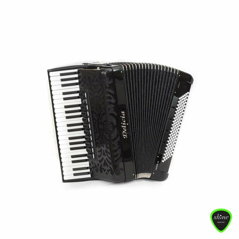 Delicia Choral Xiii 120 Bass Accordion Back View 1 1758276376415