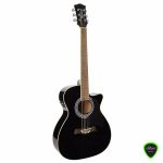 Electro Acoustic Guitar Richwood Rd 12 Ce Front View 1 1758279870439