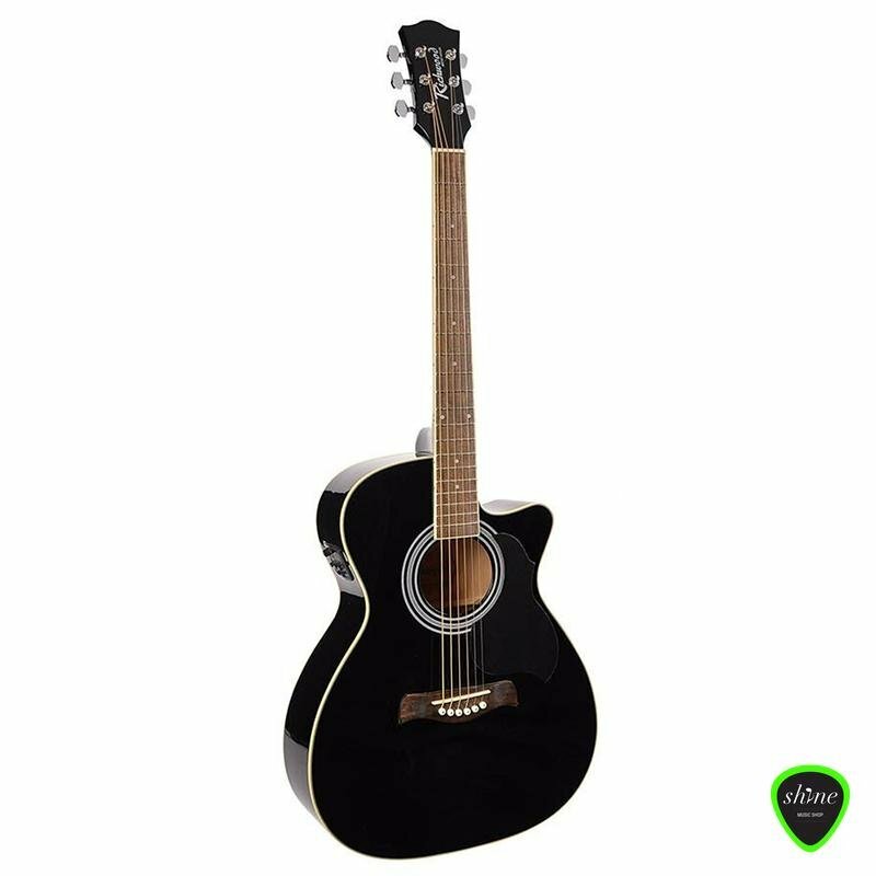 Electro Acoustic Guitar Richwood Rd 12 Ce Front View 1 1758279870439