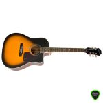 Epiphone Aj Acoustic Guitar Side Left View 1