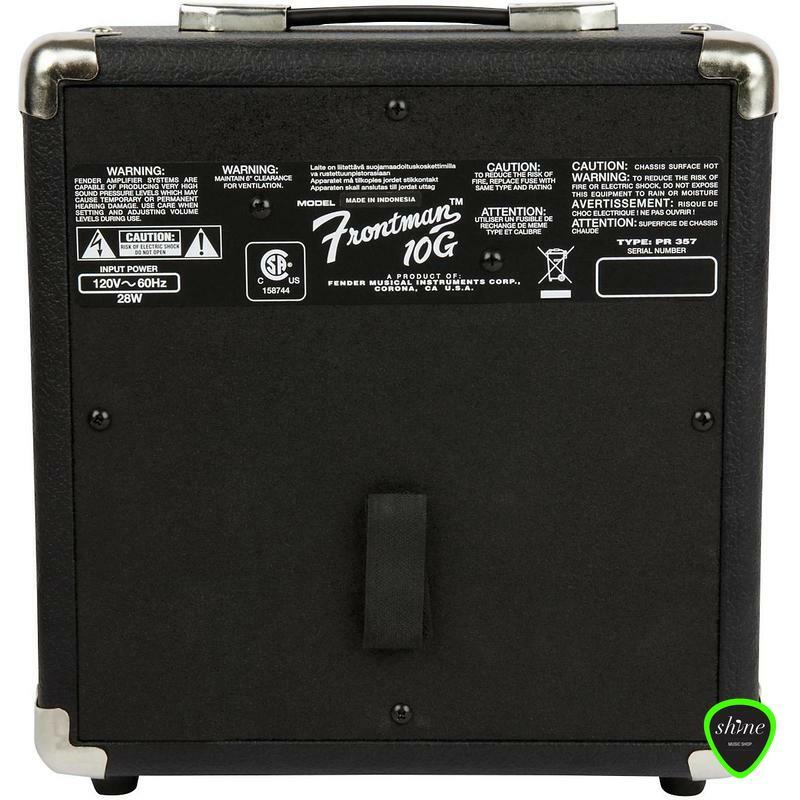 Fender Frontman 10g Guitar Amplifier Side Right View 2