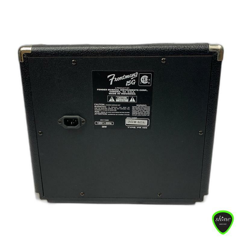 Fender Frontman 15g Guitar Amplifier Back View 1