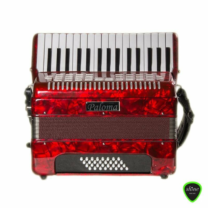 Guerrini Superluxe 32 Bass Accordion Front View 2 1758276575636