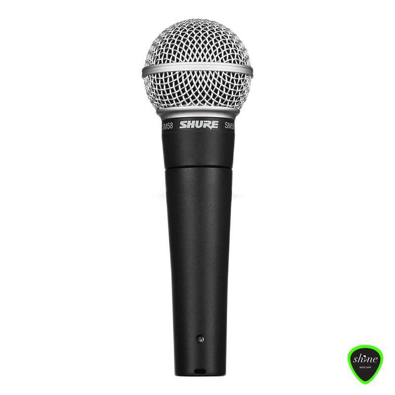Shure Sm58 Microphone Back View 1