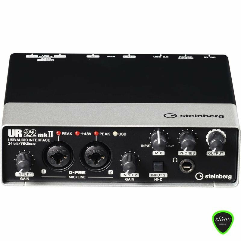 Steinberg Ur22 Mk2 Usb Audio Interface Front View 1 1758278449916