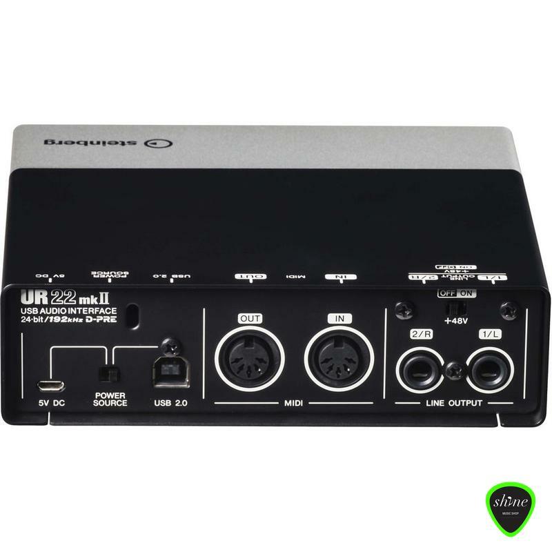 Steinberg Ur22 Mk2 Usb Audio Interface Front View 2
