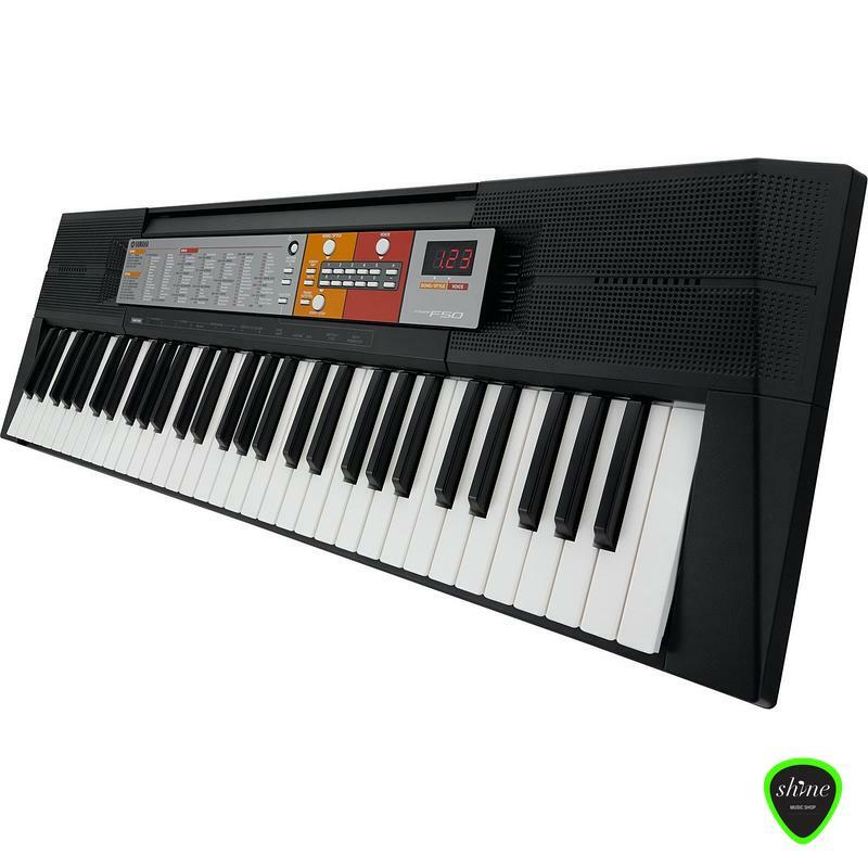 Yamaha Psr F 50 Keyboard Side Left View 1