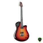 Arg I Gun Luthier Left Handed Bass Guitar Front View 2