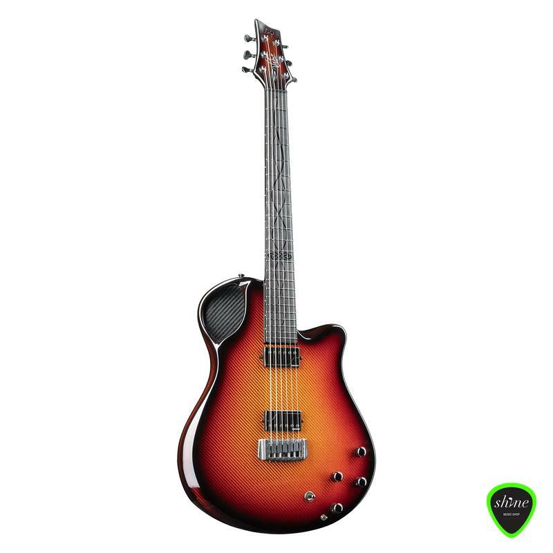 Arg I Gun Luthier Left Handed Bass Guitar Front View 2