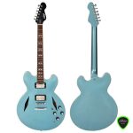 Arg I Gun Luthier Left Handed Bass Guitar Side Right View 2