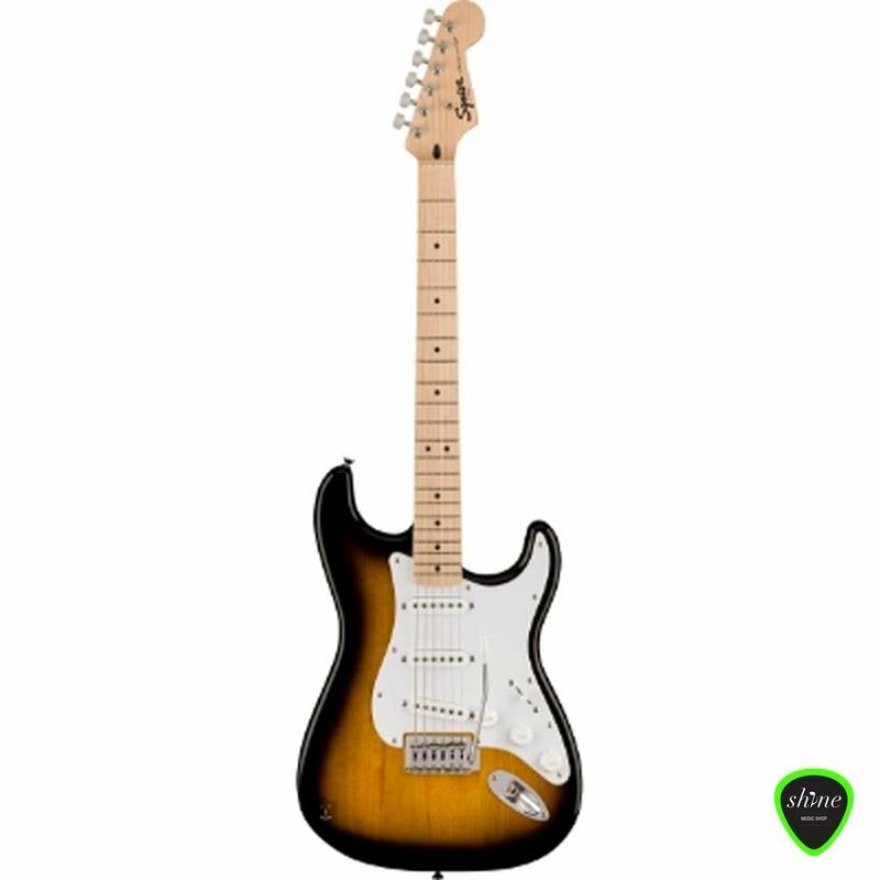 Fender Squier Stratocaster Electric Guitar Left Handed Front View 1 1758482779058