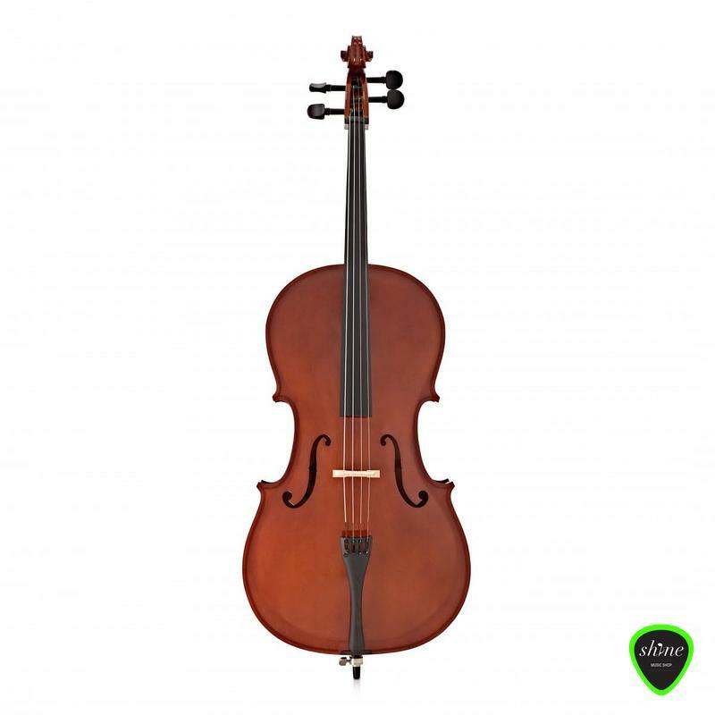 Gear4music Cello Student Side Left View 2