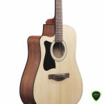 Ibanez V40lce Left Handed Acoustic Guitar Front View 1 1758485732707