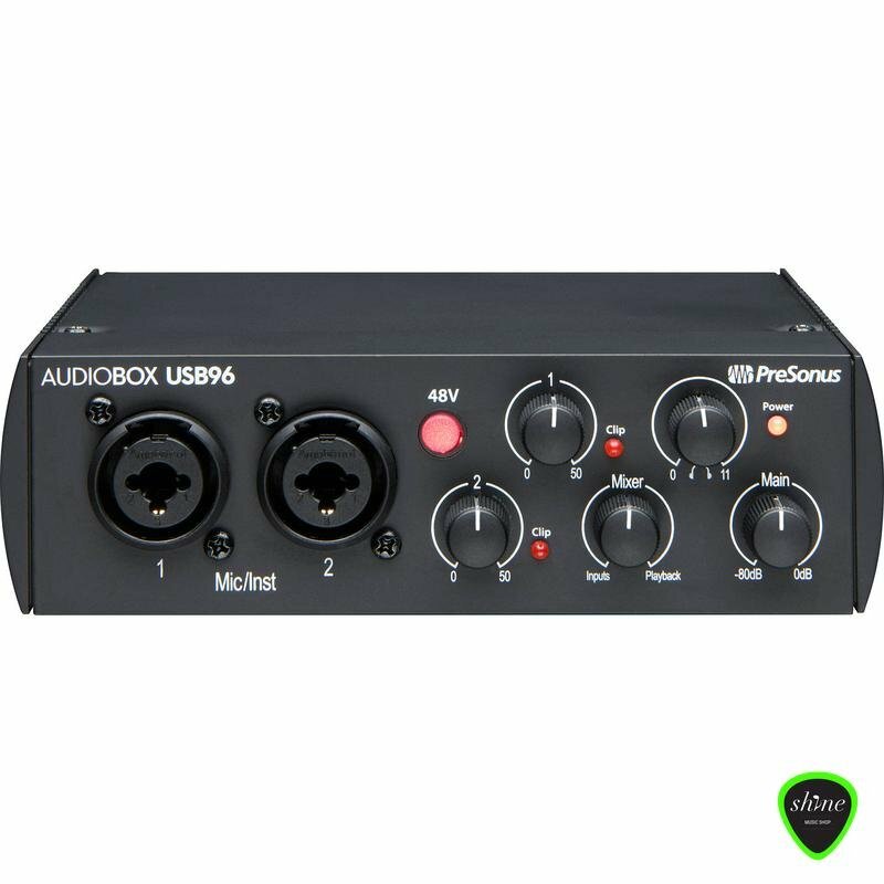 Presonus Audiobox Usb 96 Audio Interface Front View 1 1758439993019