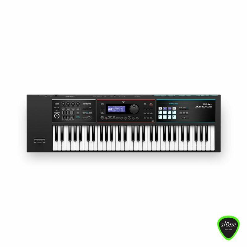 Roland Juno Ds61 Synthesizer Front View 1 1758473138296