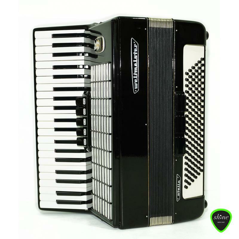 Weltmeister Stella 60 Bass Accordion Side Right View 1