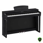 Yamaha Clp 725 B Digital Piano Clavinova Front View 1 1758477685044