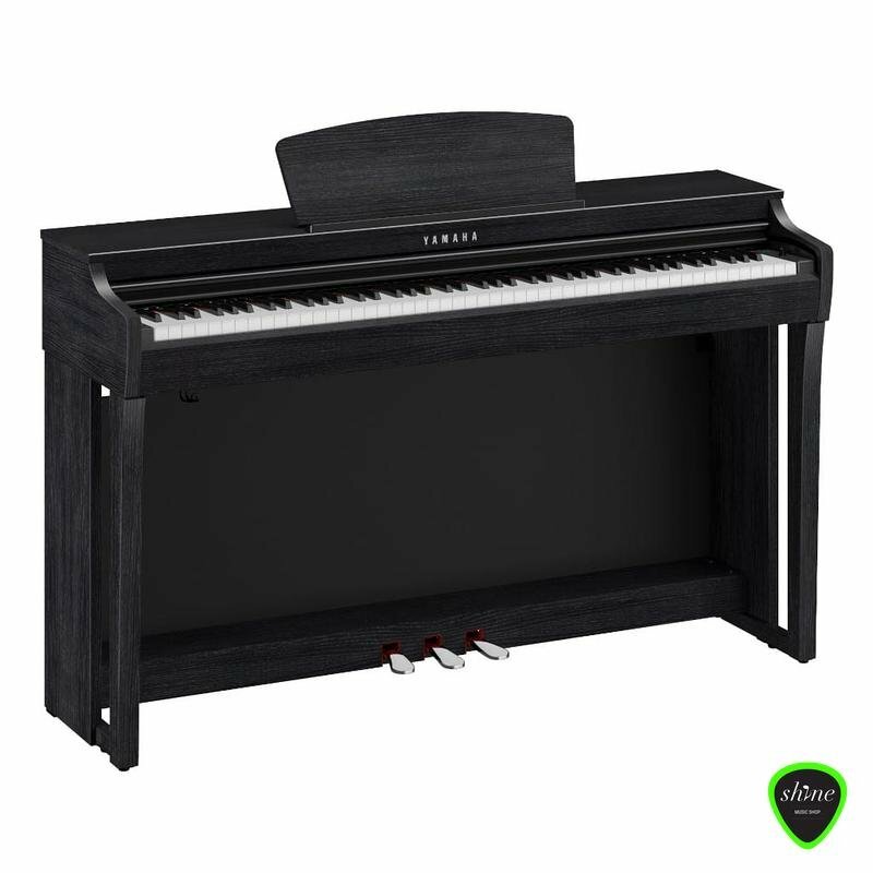 Yamaha Clp 725 B Digital Piano Clavinova Front View 1 1758477685044