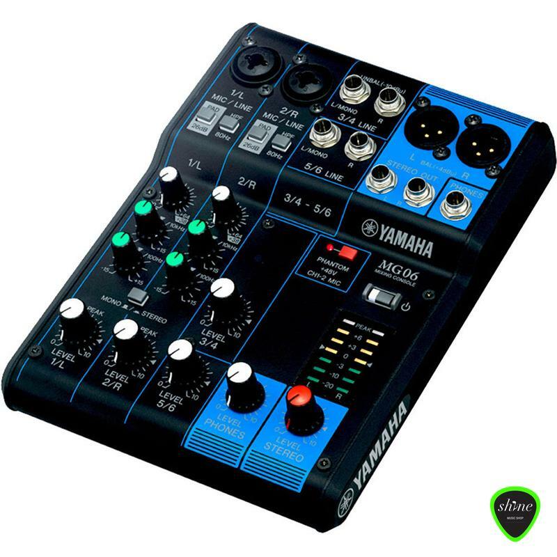 Yamaha Mg06x Mixer Front View 2