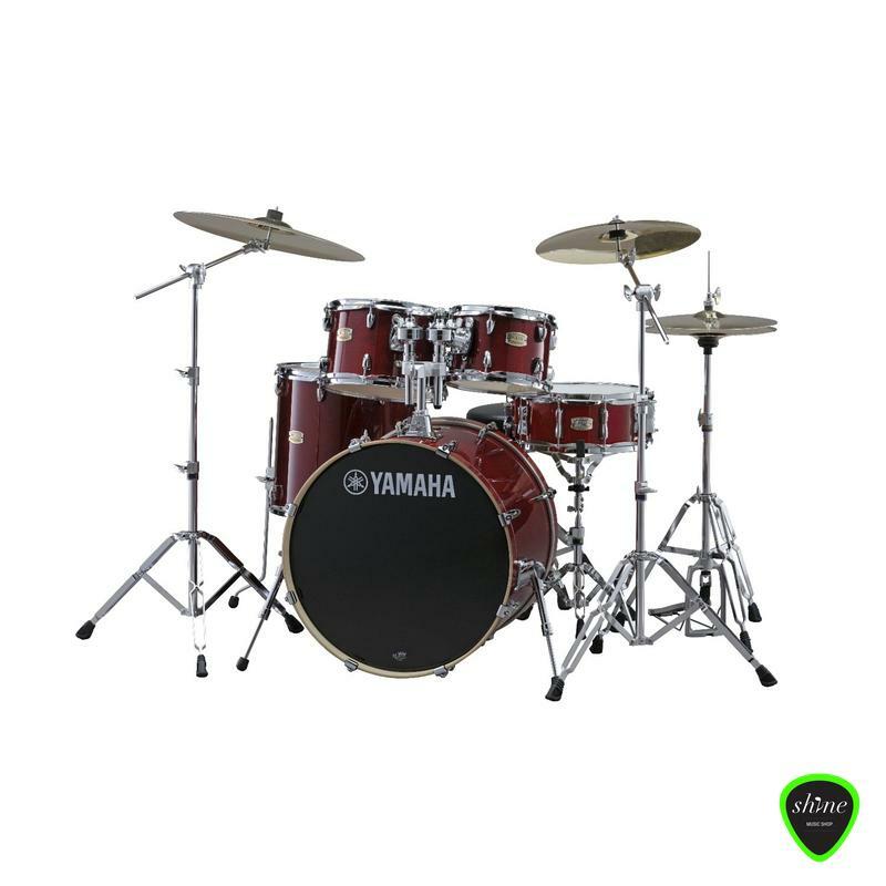 Yamaha Sbp2f5 Cr Drum Kit Front View 1