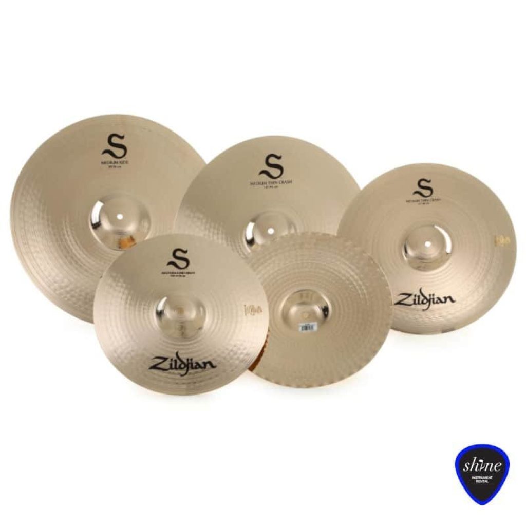 Zildjian S-Series Performer Cymbal Set (14" Hi-Hat, 16" & 18" Crash, 20" Ride)